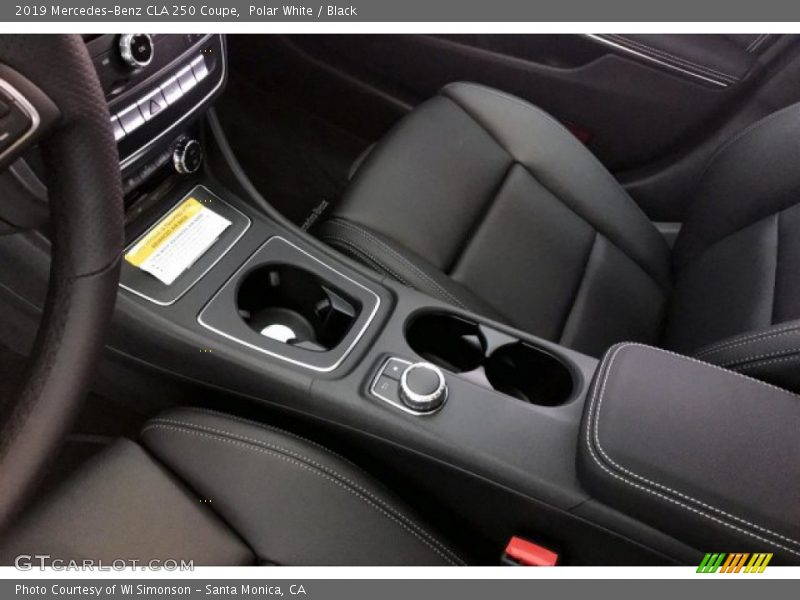 Polar White / Black 2019 Mercedes-Benz CLA 250 Coupe