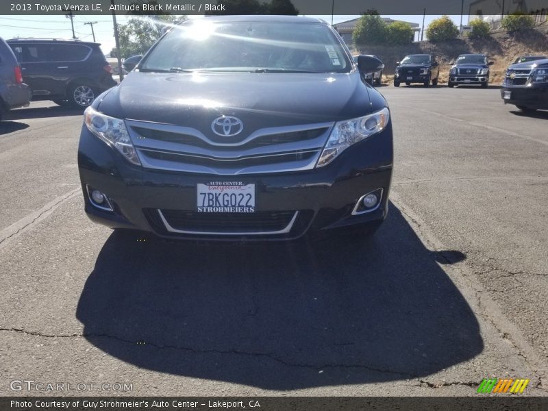 Attitude Black Metallic / Black 2013 Toyota Venza LE