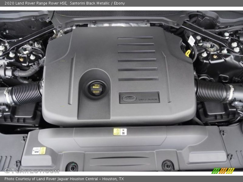  2020 Range Rover HSE Engine - 3.0 Liter Supercharged DOHC 24-Valve VVT Inline 6 Cylinder