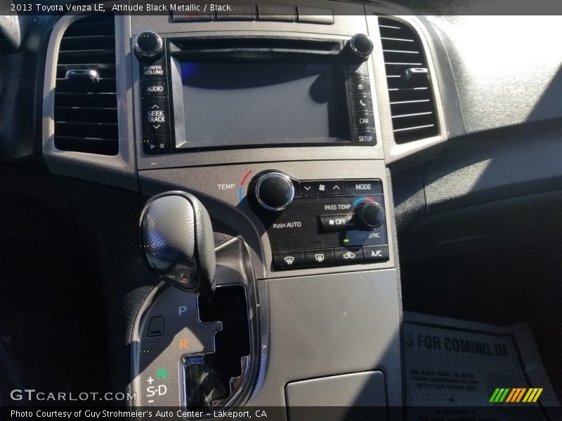 Attitude Black Metallic / Black 2013 Toyota Venza LE