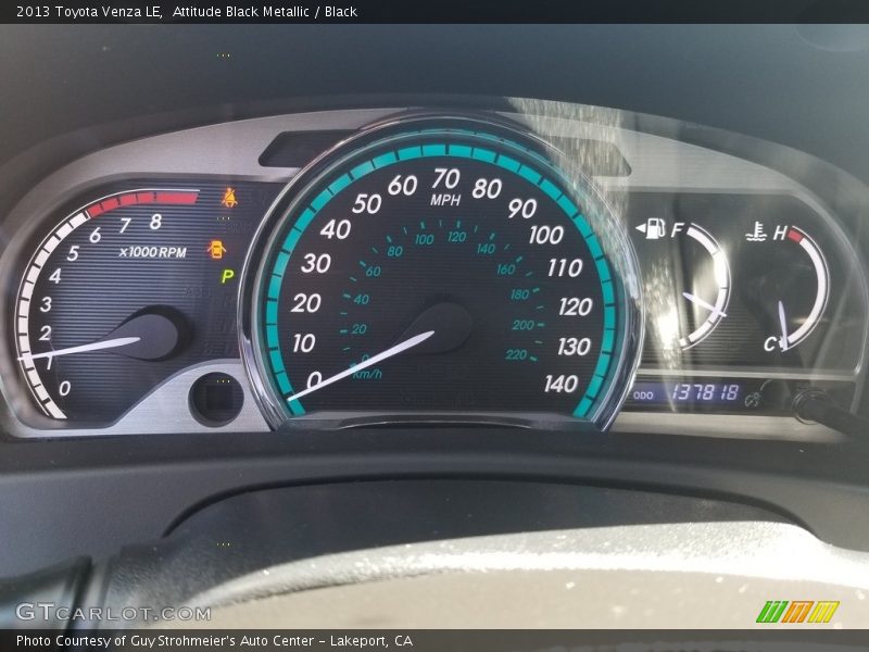 Attitude Black Metallic / Black 2013 Toyota Venza LE