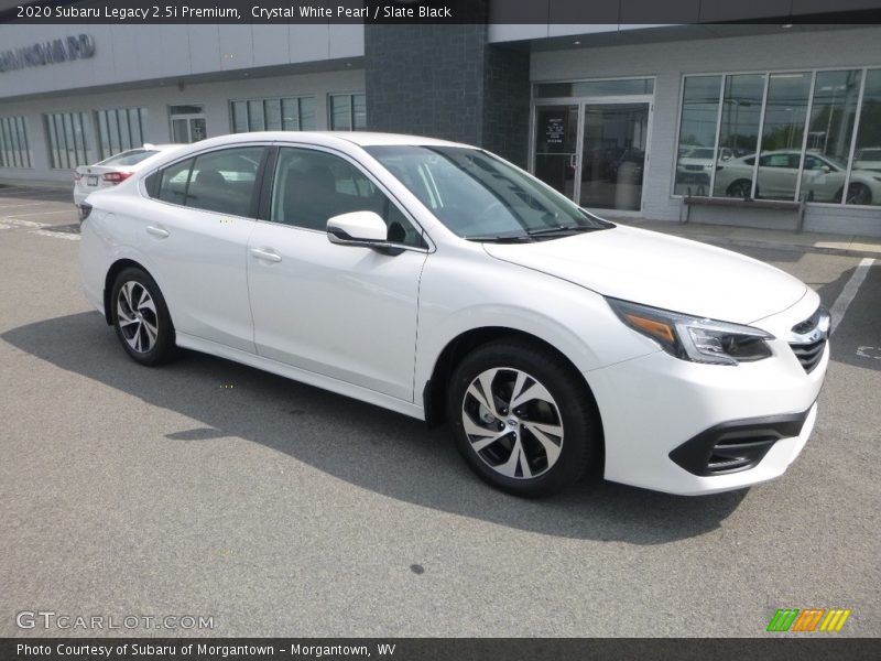 Crystal White Pearl / Slate Black 2020 Subaru Legacy 2.5i Premium