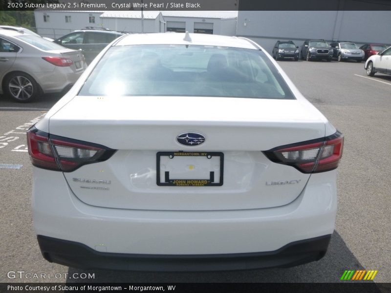 Crystal White Pearl / Slate Black 2020 Subaru Legacy 2.5i Premium