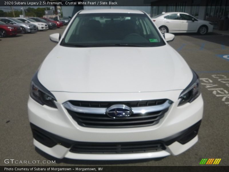 Crystal White Pearl / Slate Black 2020 Subaru Legacy 2.5i Premium