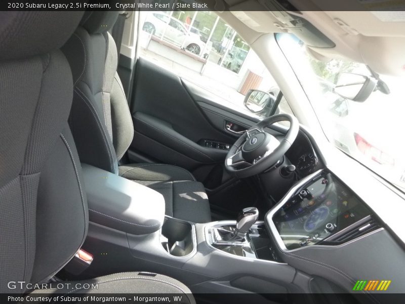 Crystal White Pearl / Slate Black 2020 Subaru Legacy 2.5i Premium
