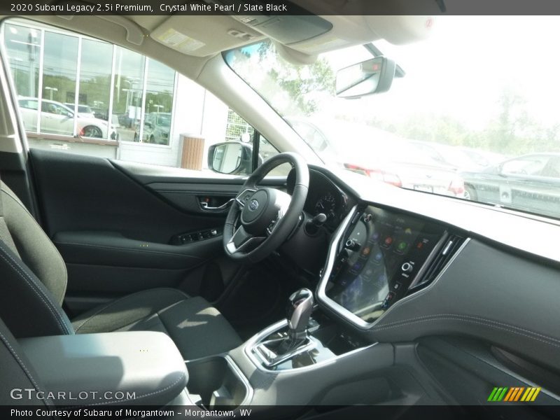 Crystal White Pearl / Slate Black 2020 Subaru Legacy 2.5i Premium