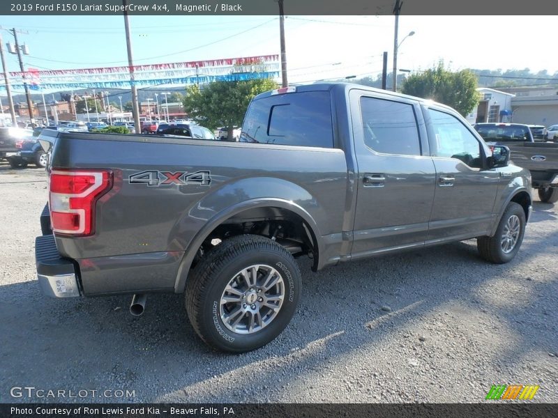 Magnetic / Black 2019 Ford F150 Lariat SuperCrew 4x4