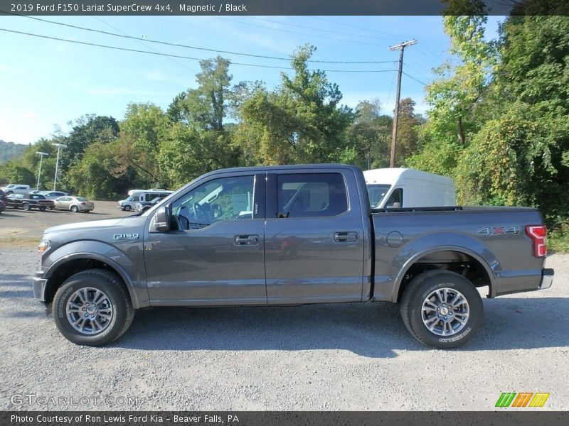 Magnetic / Black 2019 Ford F150 Lariat SuperCrew 4x4