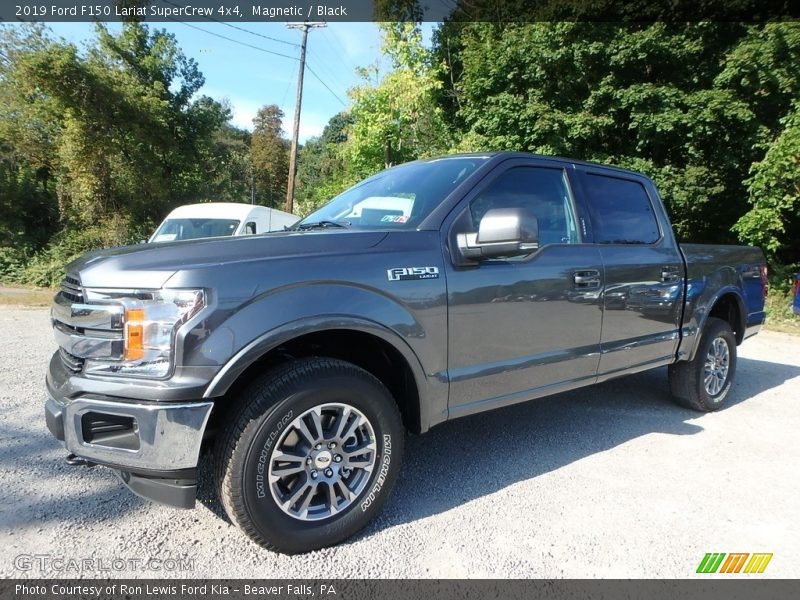 Magnetic / Black 2019 Ford F150 Lariat SuperCrew 4x4