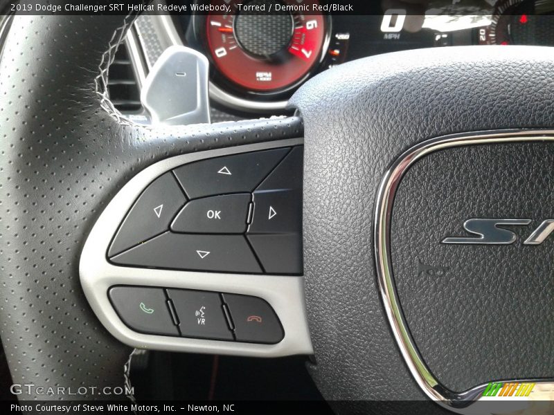  2019 Challenger SRT Hellcat Redeye Widebody Steering Wheel
