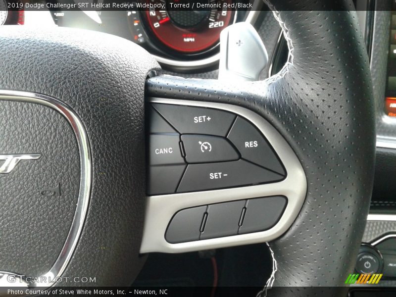  2019 Challenger SRT Hellcat Redeye Widebody Steering Wheel