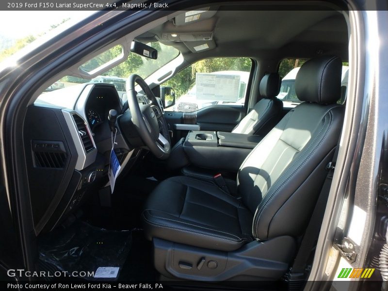 Magnetic / Black 2019 Ford F150 Lariat SuperCrew 4x4