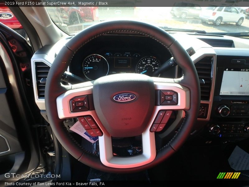 Magnetic / Black 2019 Ford F150 Lariat SuperCrew 4x4