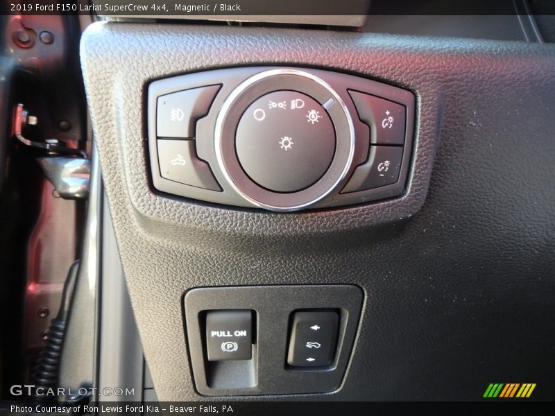Magnetic / Black 2019 Ford F150 Lariat SuperCrew 4x4