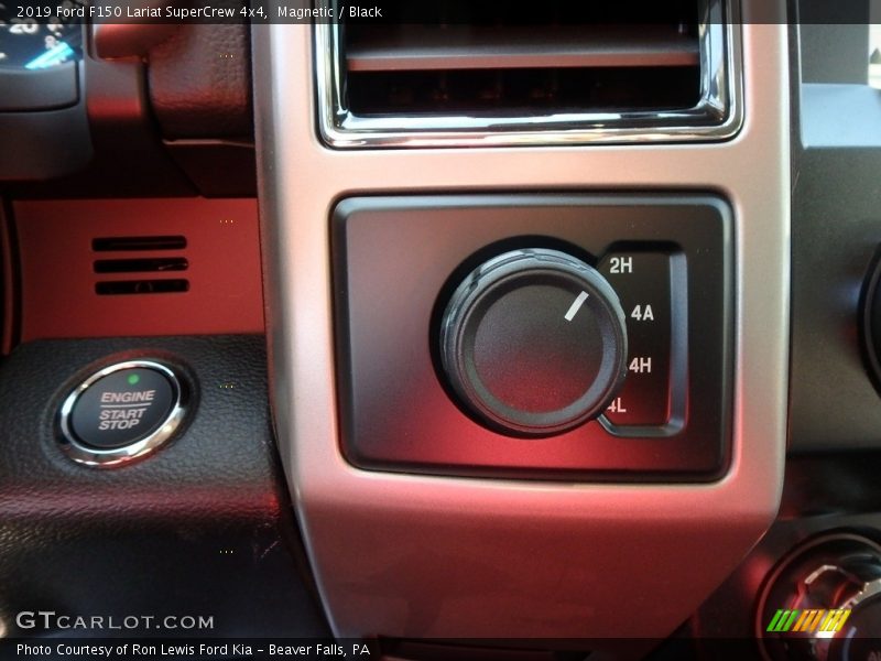 Magnetic / Black 2019 Ford F150 Lariat SuperCrew 4x4