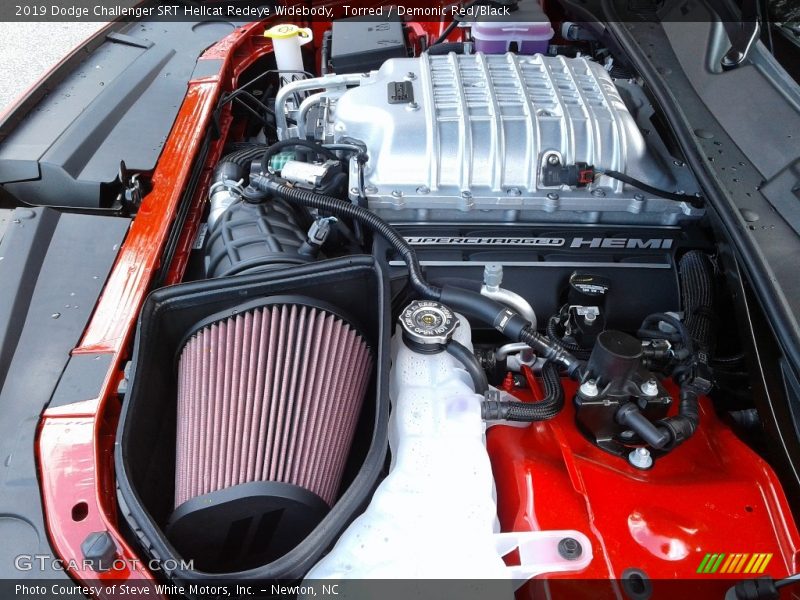  2019 Challenger SRT Hellcat Redeye Widebody Engine - 6.2 Liter Supercharged HEMI OHV 16-Valve VVT V8