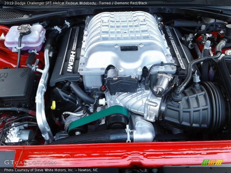  2019 Challenger SRT Hellcat Redeye Widebody Engine - 6.2 Liter Supercharged HEMI OHV 16-Valve VVT V8