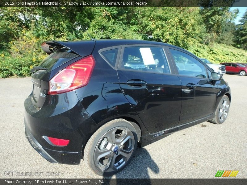 Shadow Black / Smoke Storm/Charcoal Recaro 2019 Ford Fiesta ST Hatchback