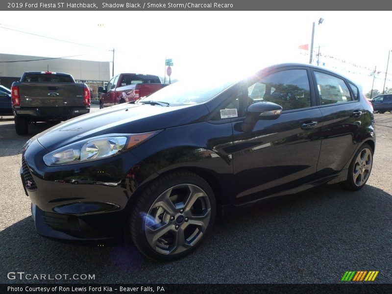 Shadow Black / Smoke Storm/Charcoal Recaro 2019 Ford Fiesta ST Hatchback