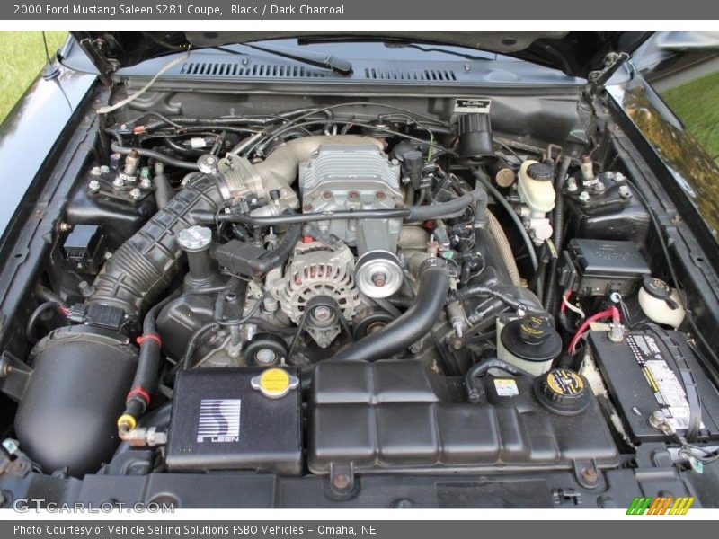 Black / Dark Charcoal 2000 Ford Mustang Saleen S281 Coupe