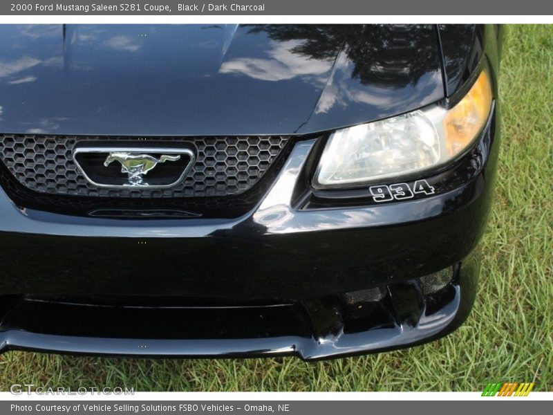 Black / Dark Charcoal 2000 Ford Mustang Saleen S281 Coupe