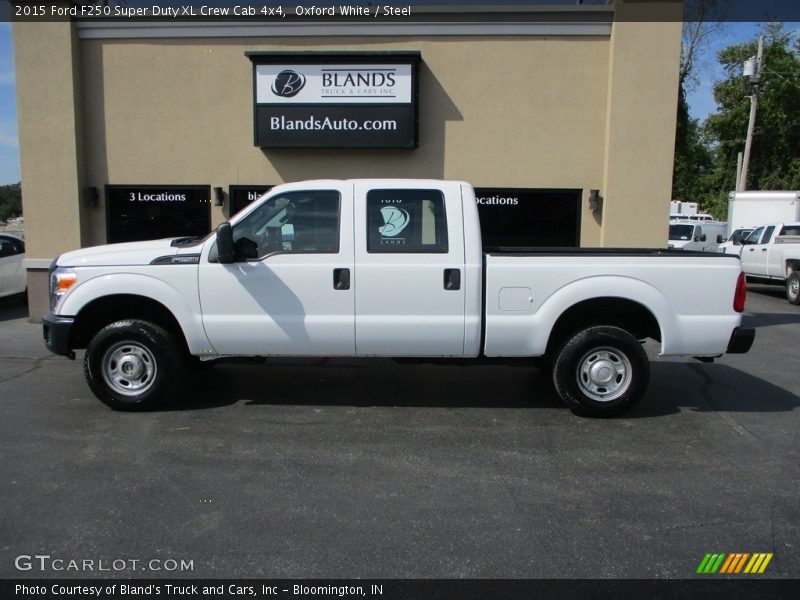Oxford White / Steel 2015 Ford F250 Super Duty XL Crew Cab 4x4