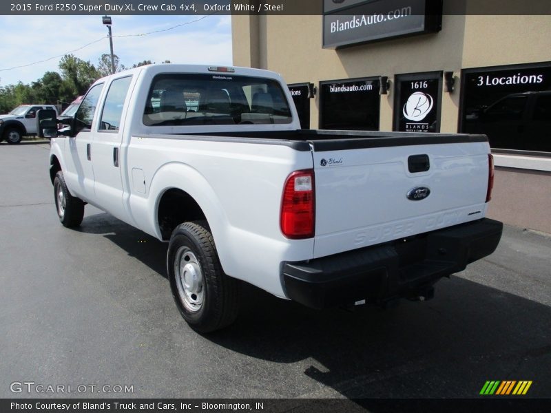Oxford White / Steel 2015 Ford F250 Super Duty XL Crew Cab 4x4
