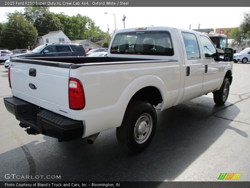 Oxford White / Steel 2015 Ford F250 Super Duty XL Crew Cab 4x4