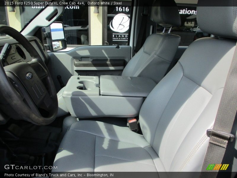 Oxford White / Steel 2015 Ford F250 Super Duty XL Crew Cab 4x4