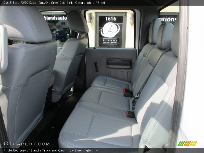 Oxford White / Steel 2015 Ford F250 Super Duty XL Crew Cab 4x4