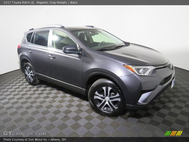 Magnetic Gray Metallic / Black 2017 Toyota RAV4 LE