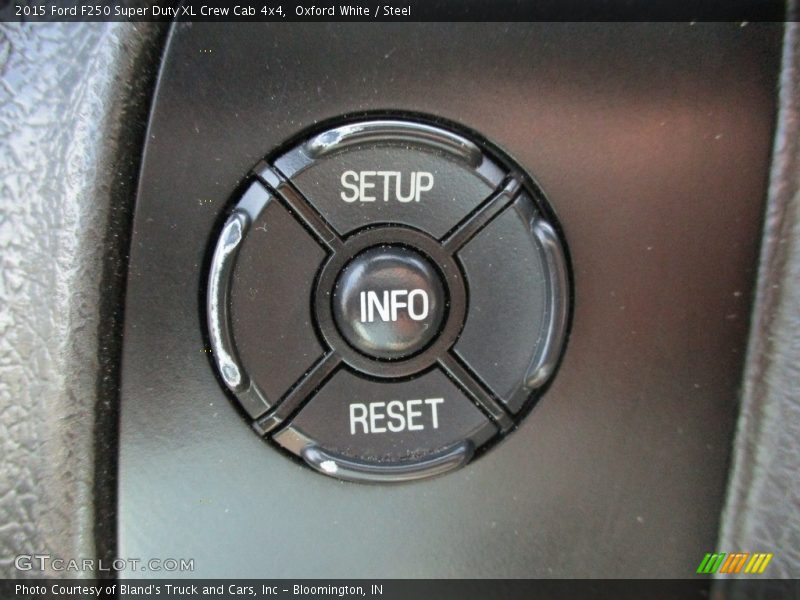 Oxford White / Steel 2015 Ford F250 Super Duty XL Crew Cab 4x4