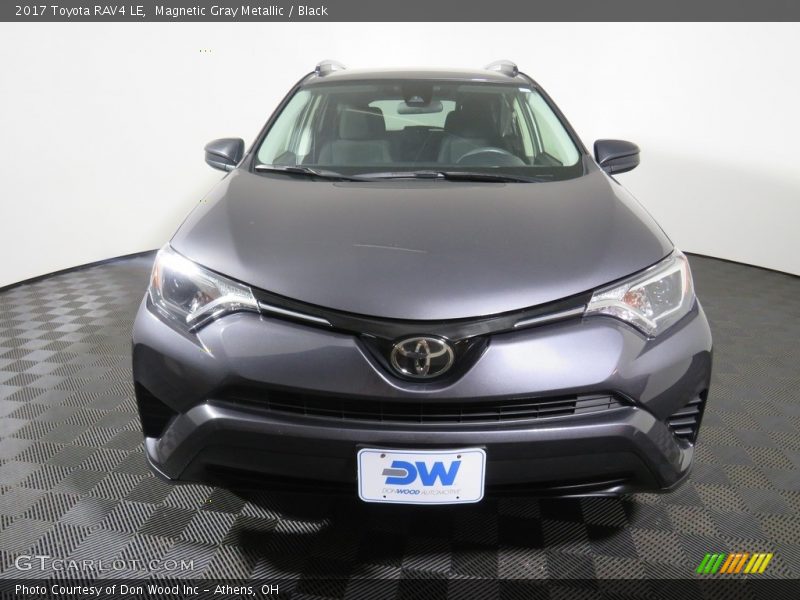 Magnetic Gray Metallic / Black 2017 Toyota RAV4 LE