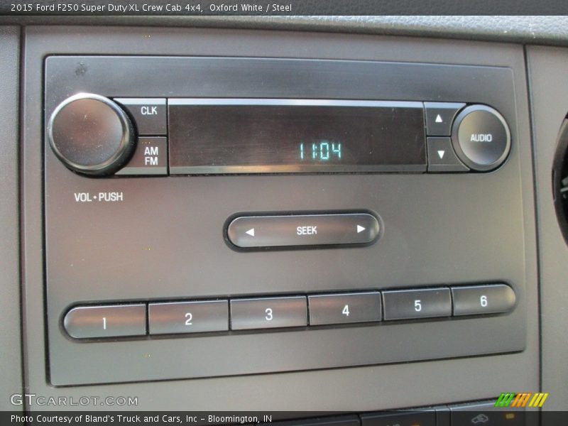Oxford White / Steel 2015 Ford F250 Super Duty XL Crew Cab 4x4