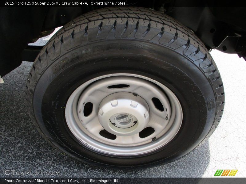 Oxford White / Steel 2015 Ford F250 Super Duty XL Crew Cab 4x4