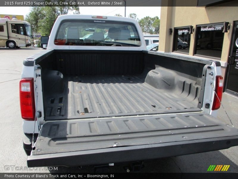 Oxford White / Steel 2015 Ford F250 Super Duty XL Crew Cab 4x4