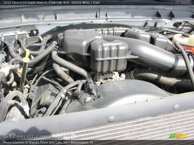 Oxford White / Steel 2015 Ford F250 Super Duty XL Crew Cab 4x4