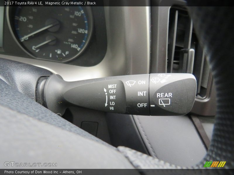 Magnetic Gray Metallic / Black 2017 Toyota RAV4 LE