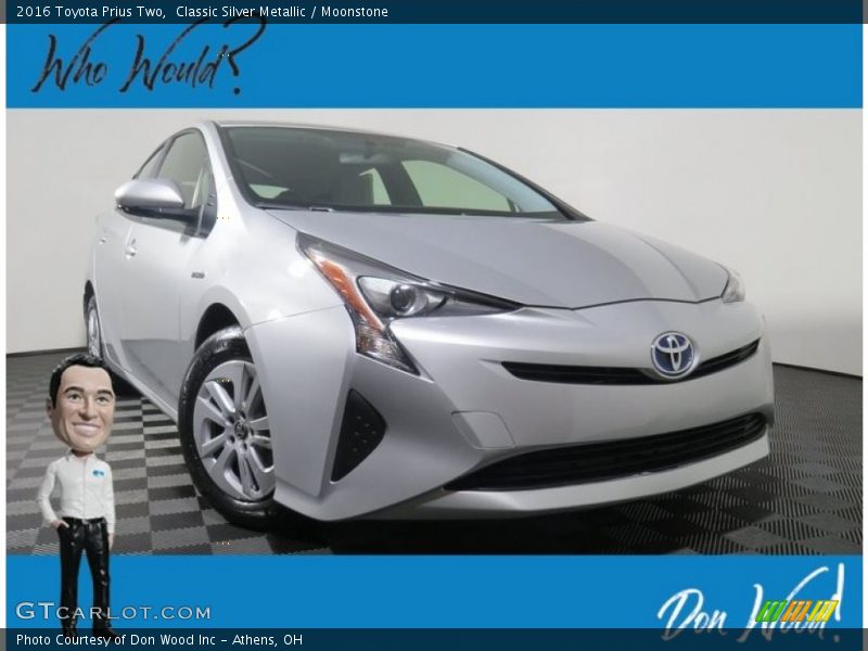 Classic Silver Metallic / Moonstone 2016 Toyota Prius Two