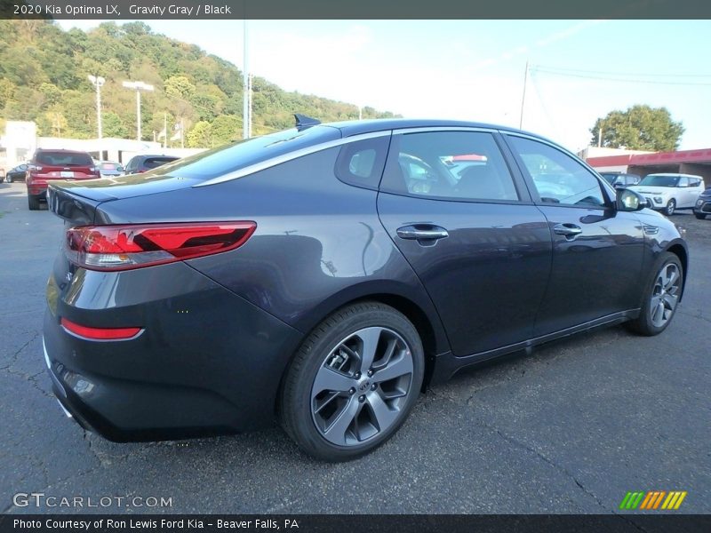 Gravity Gray / Black 2020 Kia Optima LX