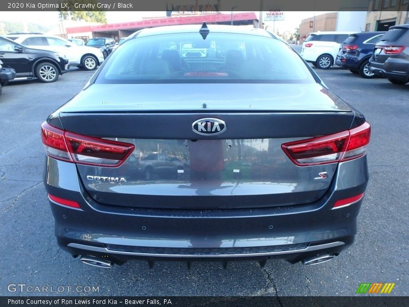 Gravity Gray / Black 2020 Kia Optima LX