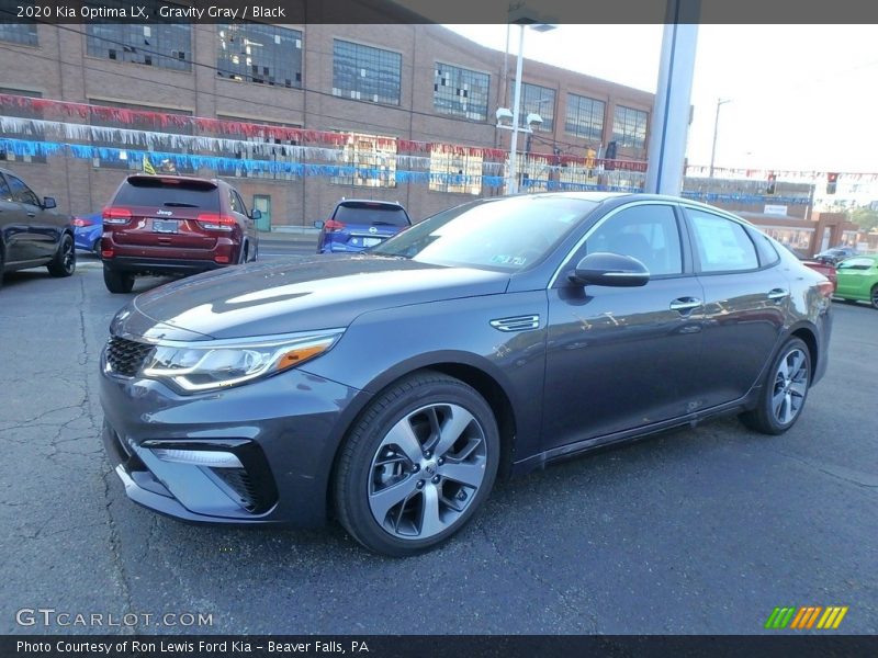 Gravity Gray / Black 2020 Kia Optima LX