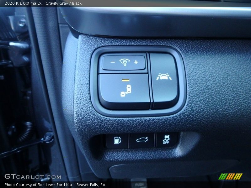 Gravity Gray / Black 2020 Kia Optima LX