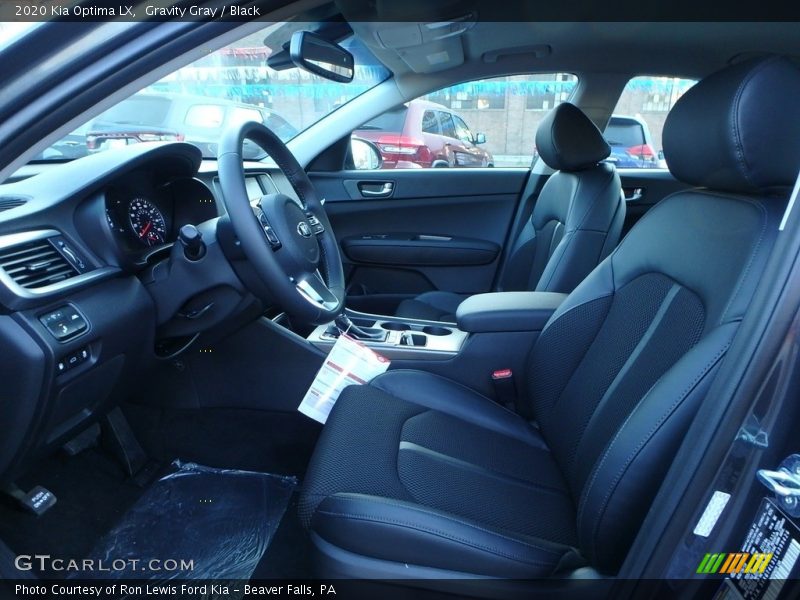 Gravity Gray / Black 2020 Kia Optima LX