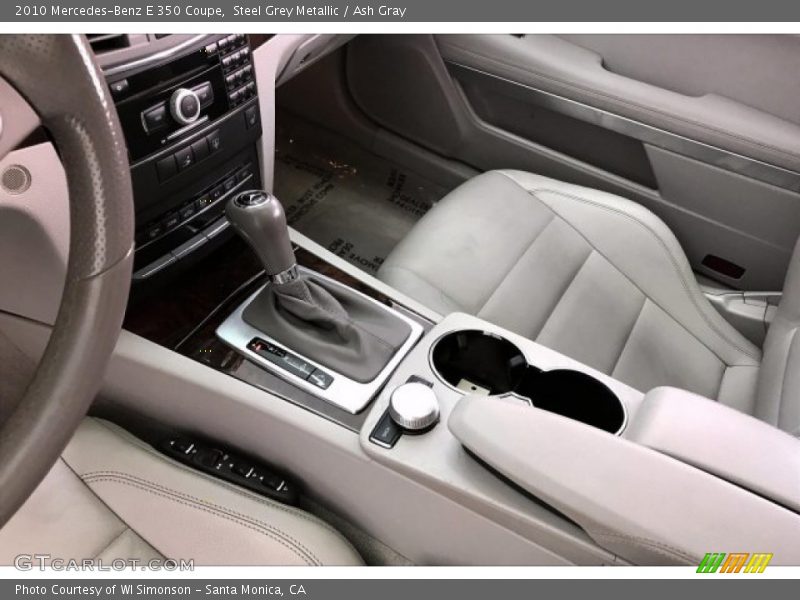 Steel Grey Metallic / Ash Gray 2010 Mercedes-Benz E 350 Coupe