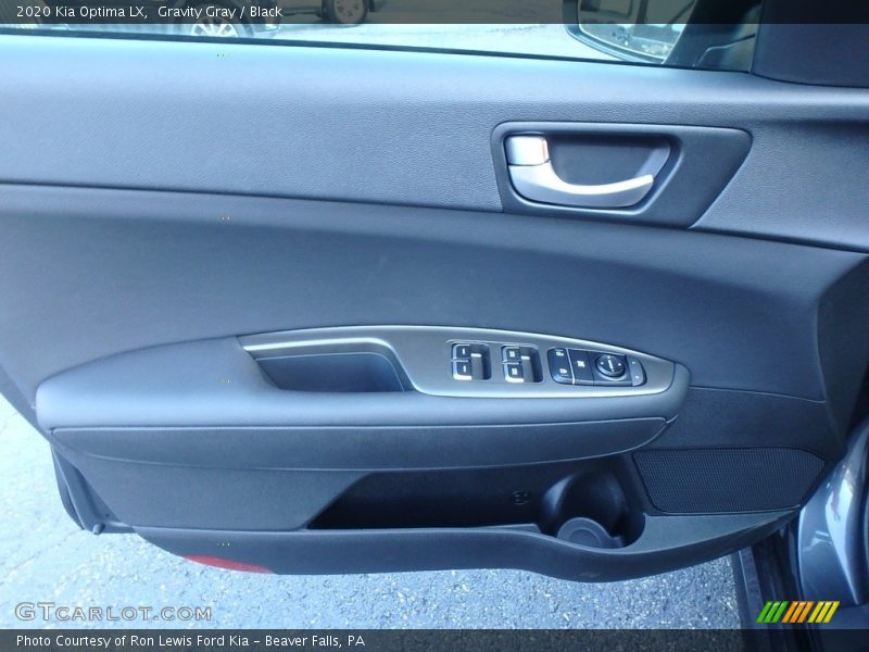 Gravity Gray / Black 2020 Kia Optima LX