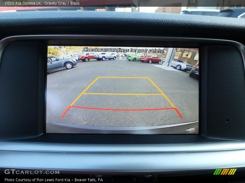 Gravity Gray / Black 2020 Kia Optima LX