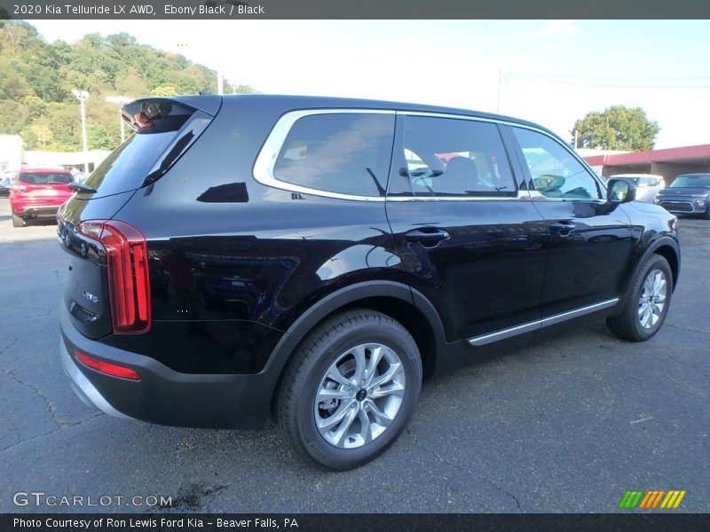 Ebony Black / Black 2020 Kia Telluride LX AWD