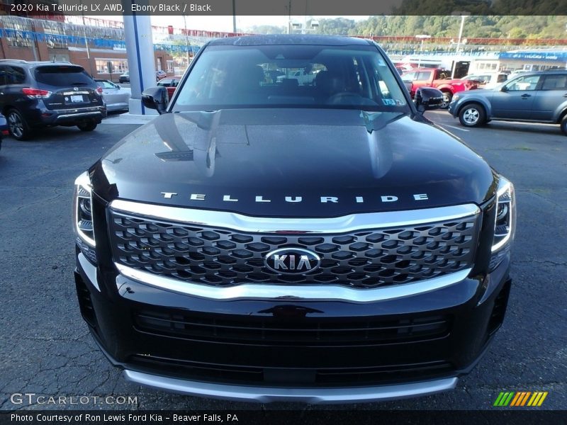 Ebony Black / Black 2020 Kia Telluride LX AWD