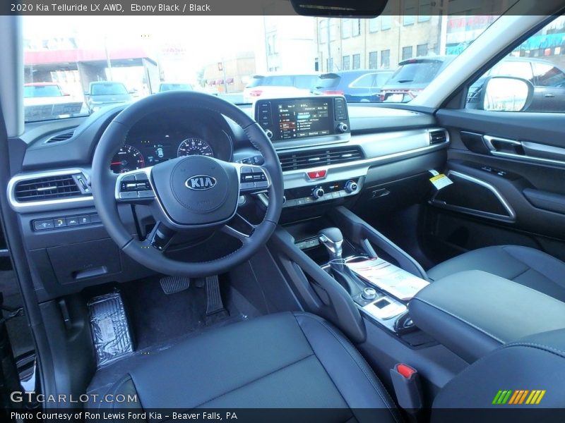  2020 Telluride LX AWD Black Interior
